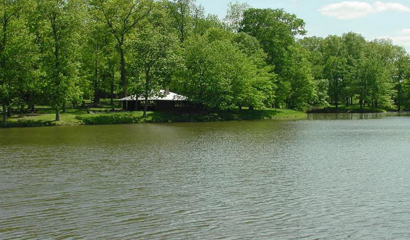 Oeder's lake, a view from the dock